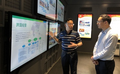 烯望科技总经理丁古巧应邀考察兰州金川科技园，共商石墨烯技术创新与成果转化